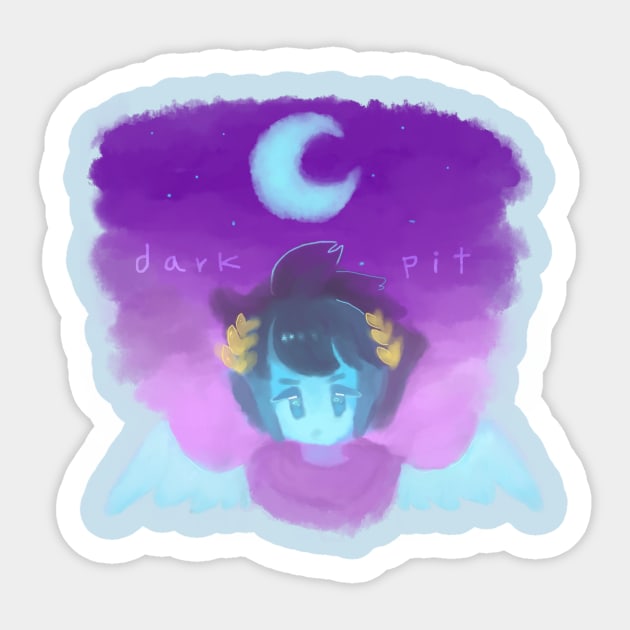 moonlight Sticker by darkpit
